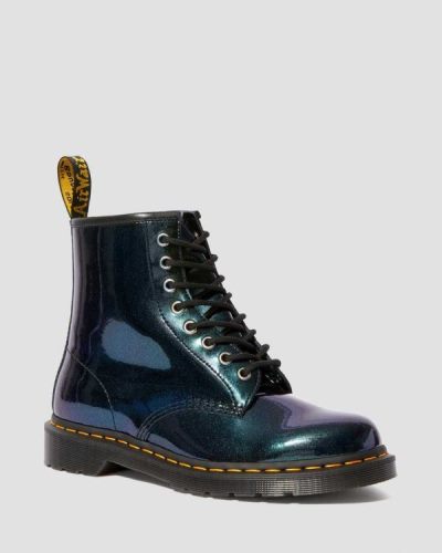 Botas Con Cordones Dr Martens 1460 Sparkle Metallic Para Mujer DR2273M